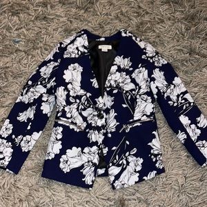 River Island girls flower blazer 5Y